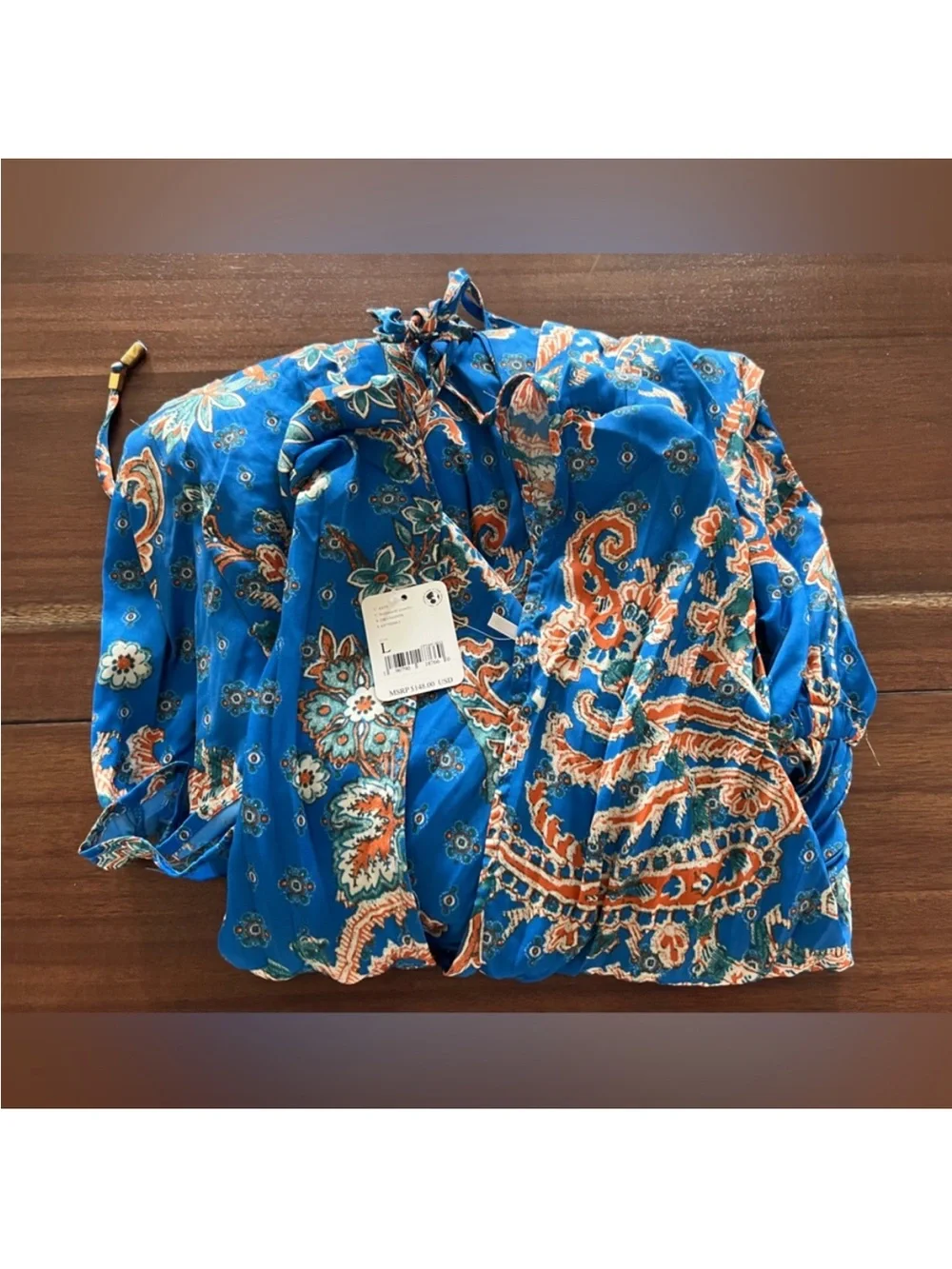 🎉LAST PIECE🎉Printed Arzel Mini Dress in Botanical‎ Combo Free People